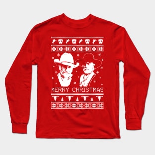 Lonesome dove: Merry chirstmas Long Sleeve T-Shirt